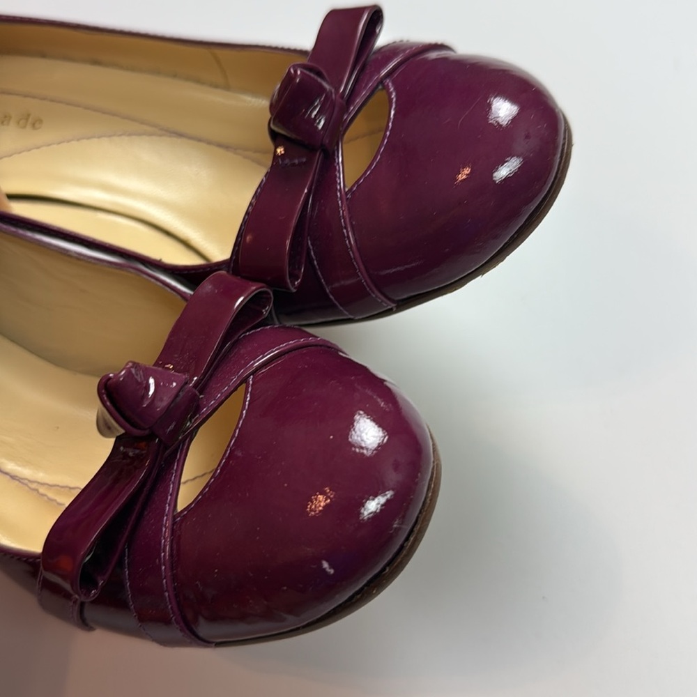 Kate Spade New York Kylie Purple Patent Pumps - Picture 6 of 9